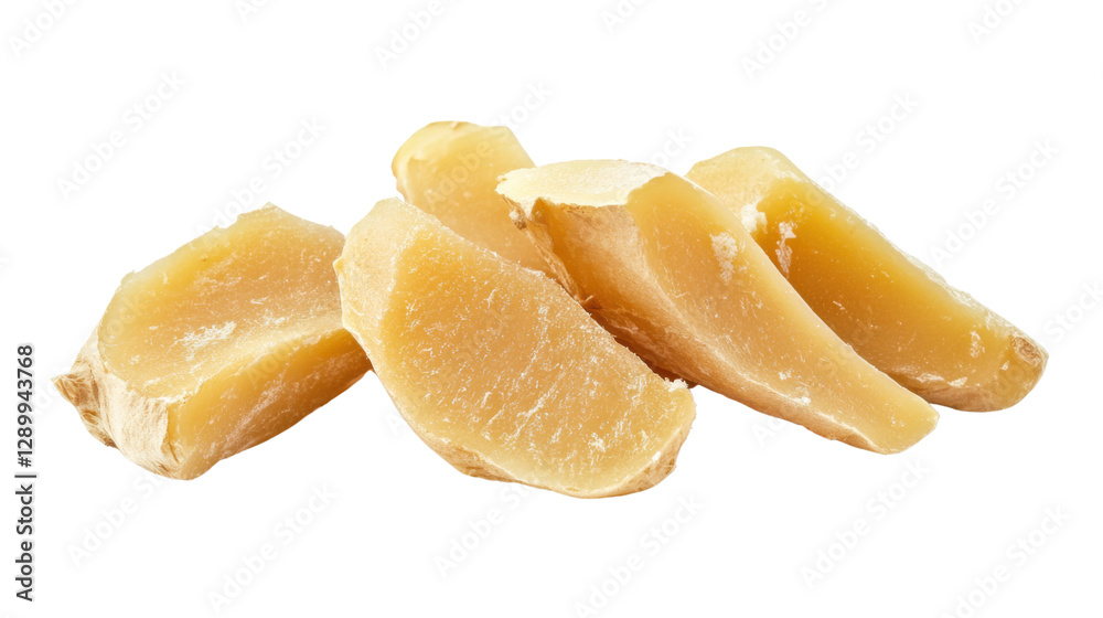 slices of pineapple isolated on white background slices of pineapple isolated on white background