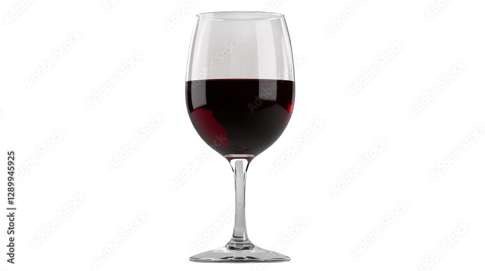 glass of red wine isolated on white background glass of red wine isolated on white background