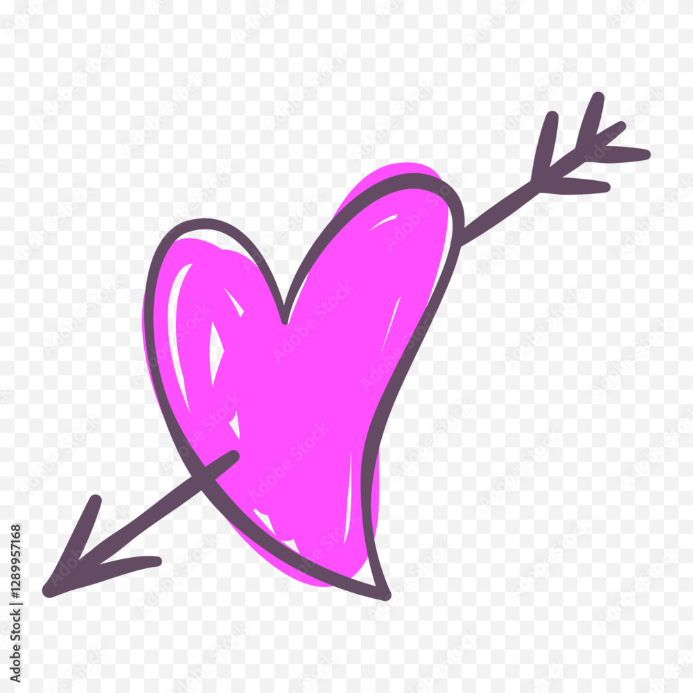 Doodle Hearts hand drawn love hearts Vector illustration Doodle Hearts hand drawn love hearts Vector illustration