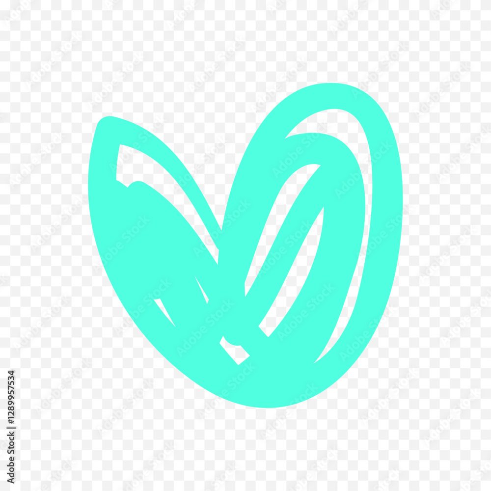 Fototapeta premium Doodle Hearts hand drawn love hearts Vector illustration