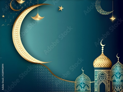 Islamic Background Design for Ramadan Kareem