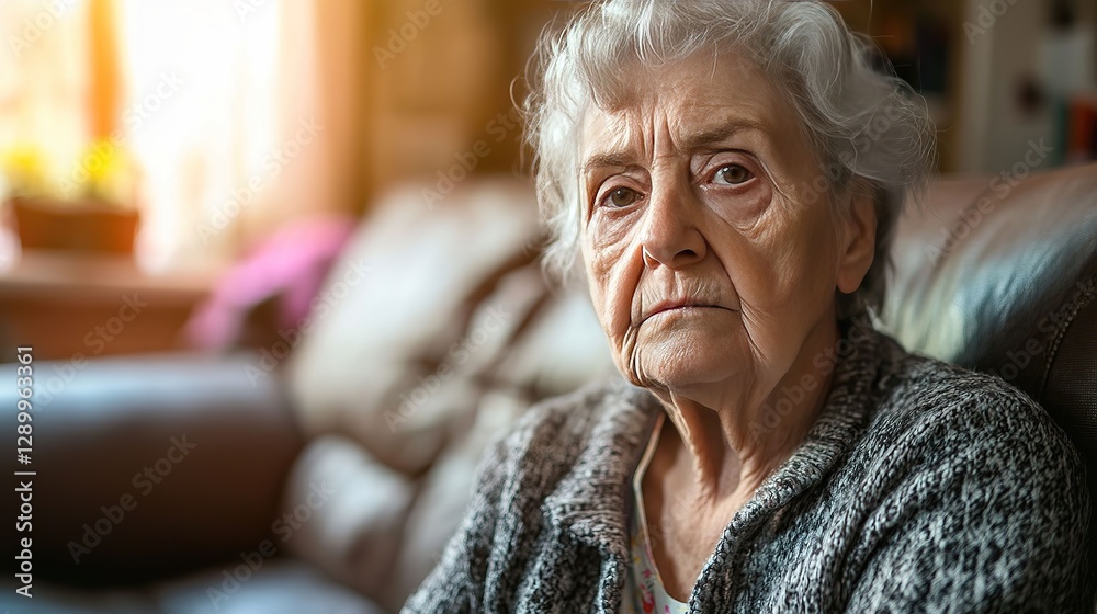Elderly woman with a warm smile, radiating kindness and serenity. Elderly woman with a warm smile, radiating kindness and serenity.