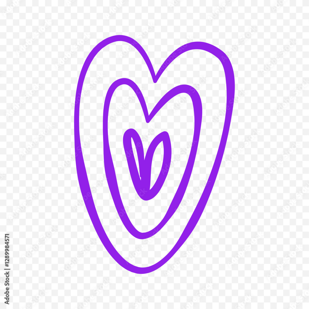 Doodle Hearts hand drawn love hearts Vector illustration Doodle Hearts hand drawn love hearts Vector illustration