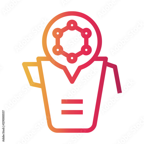 colloid Line Gradient Icon