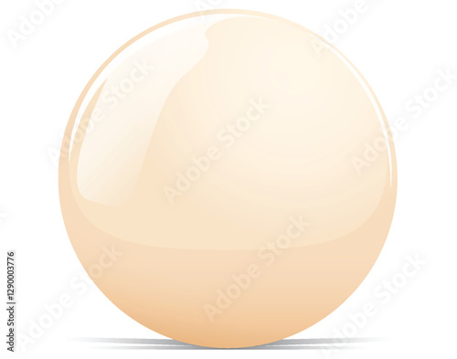 Glossy Light Sphere Illustration