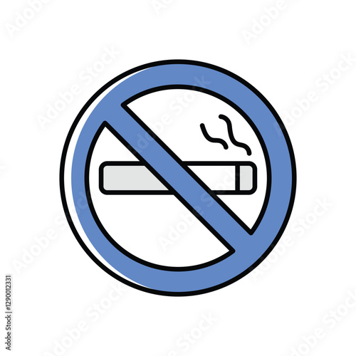 No Smoking Vector icon