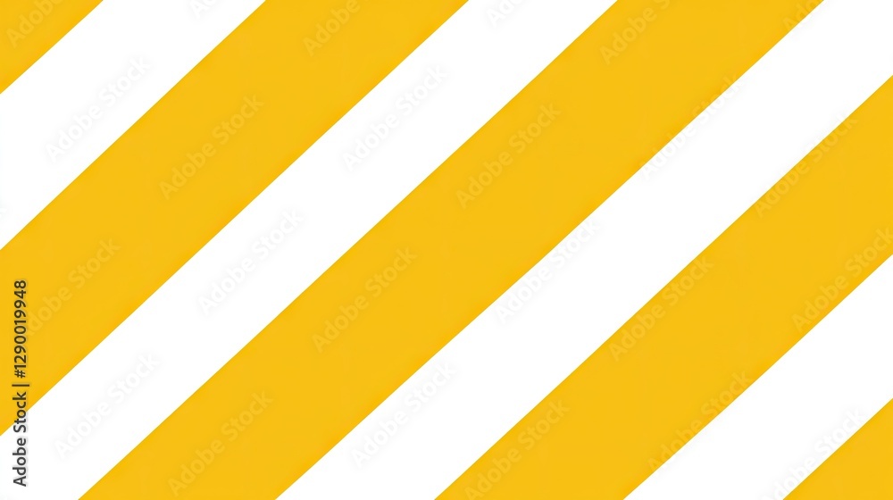 Diagonal yellow and white stripes background Diagonal yellow and white stripes background