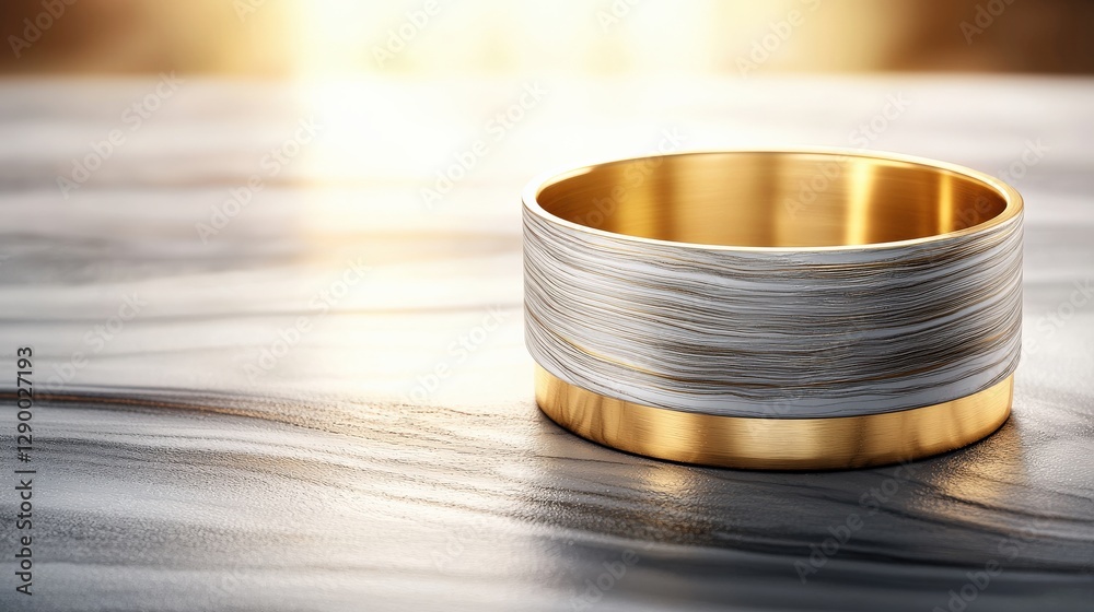 Minimalist white and gold woodgrain ceramic tiles, imitating the delicate textures of polished driftwood under warm sunlight Minimalist white and gold woodgrain ceramic tiles, imitating the delicate textures of polished driftwood under warm sunlight