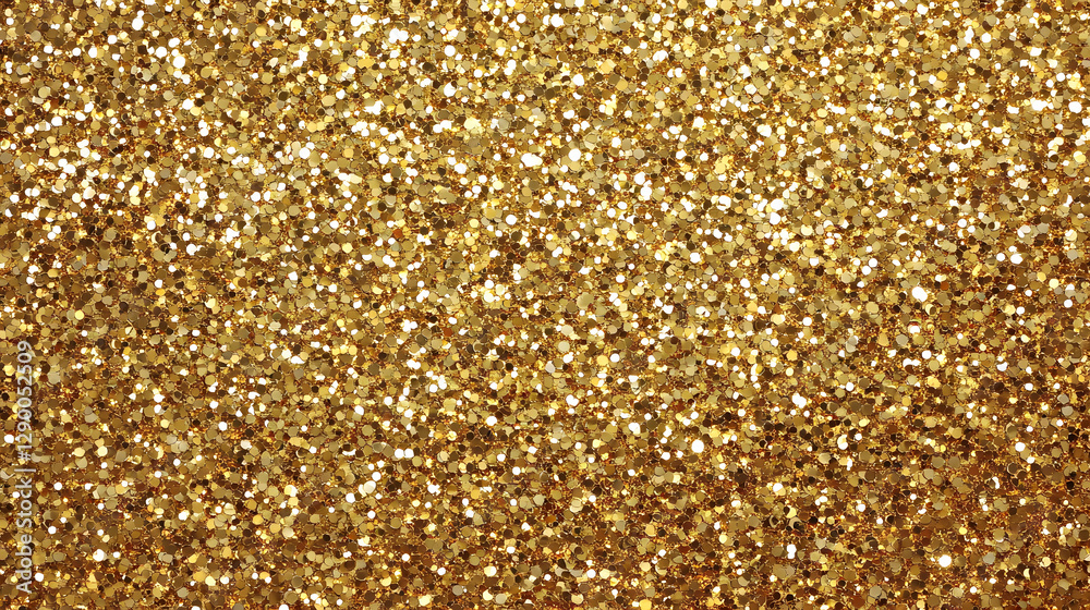 Shimmering gold glitter background. Luxurious texture. Shimmering gold glitter background. Luxurious texture.