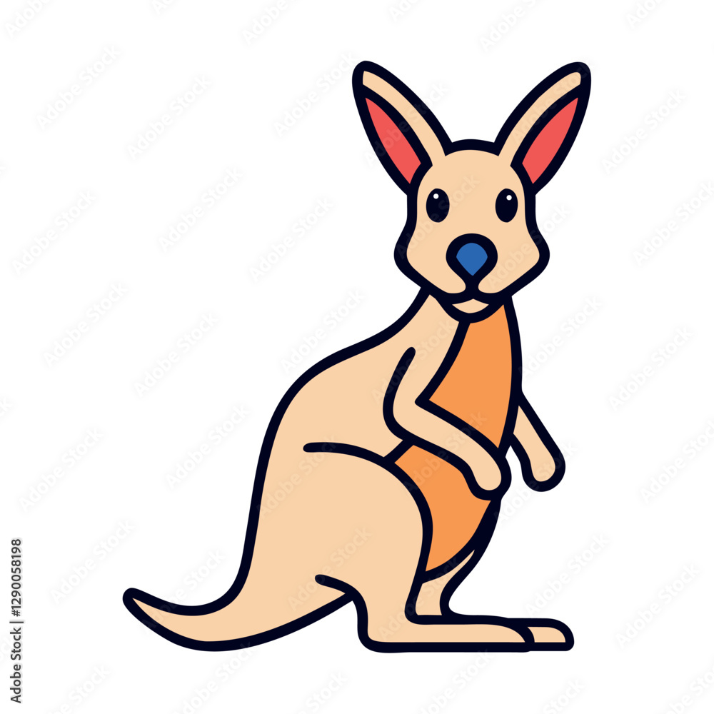 Obraz premium Australia kangaroo wildlife
