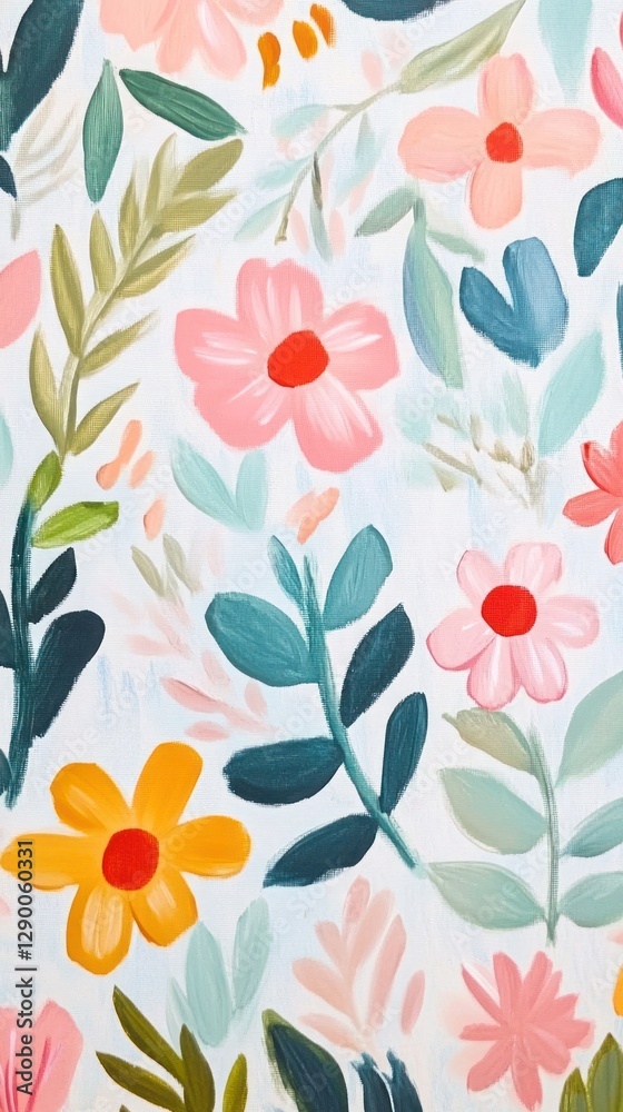 Floral pattern flowers petals art. Floral pattern flowers petals art.
