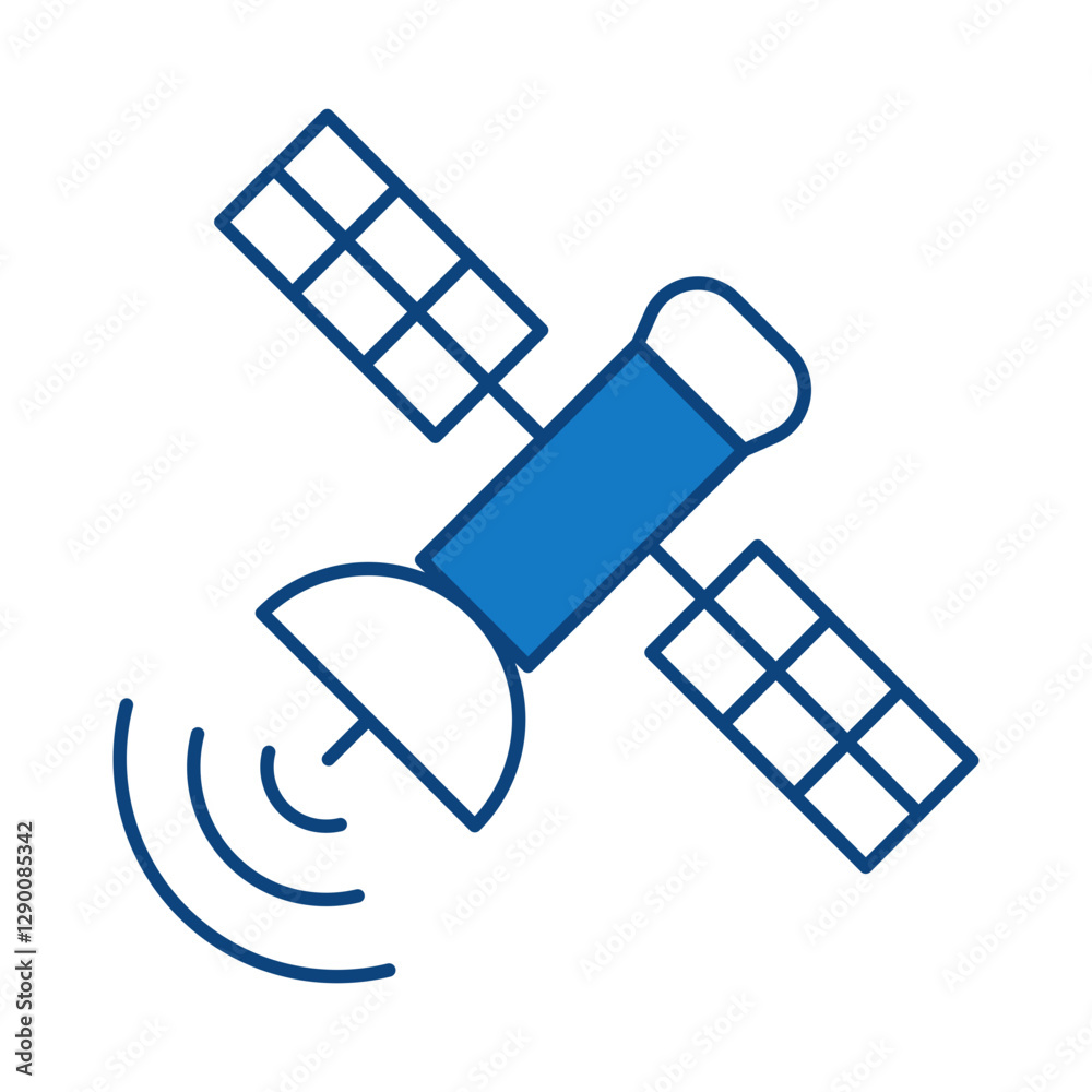 Satellite Blue Line Icon. Device, Technology, Smart Device, AI Line Editable Stroke Icons
Satellite Blue Line Icon. Device, Technology, Smart Device, AI Line Editable Stroke Icons