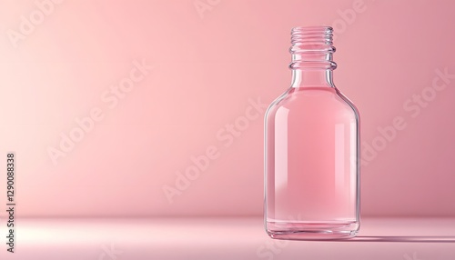 Wallpaper Mural Glass Bottle Pink Liquid Still Life Torontodigital.ca