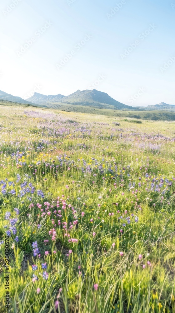 Spring Flower fields flowers photography landscape. Spring Flower fields flowers photography landscape.