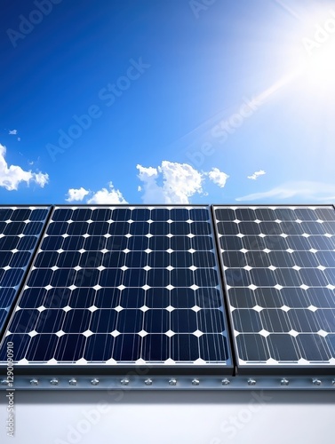 Solar panels installed on a residential roof harnessing renewable energy for sustainable living and environmental protection