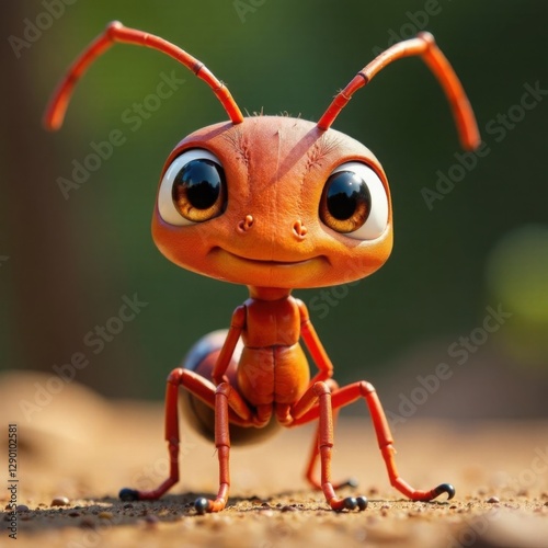 Big ant with big eyes