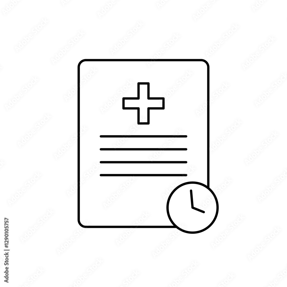 Fototapeta premium medical history