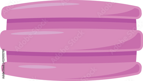 Chewing fruit bubble gum vector illustration