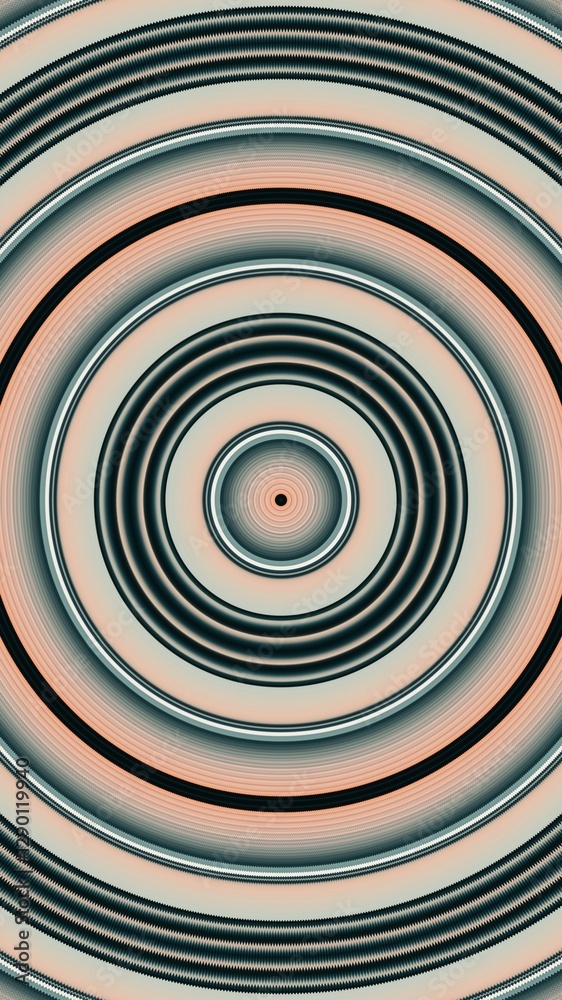 Naklejka premium circle motif, circle pattern, symmetrical, circle lines, wall wallpaper, HD resolution
