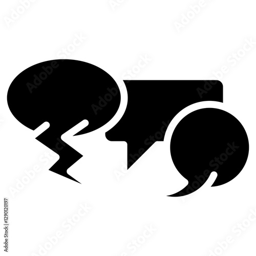 Argument Analysis glyph icon