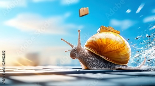 Snail Mail Slow and Steady Wins the Race.