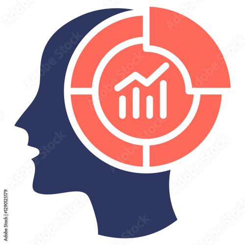 Analytical Skill glyph color icon