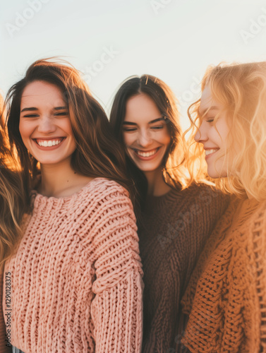 Golden Hour Glow: A group o...