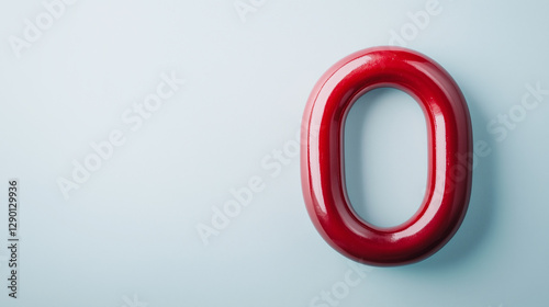 A Singular 'O' in Crimson: ...