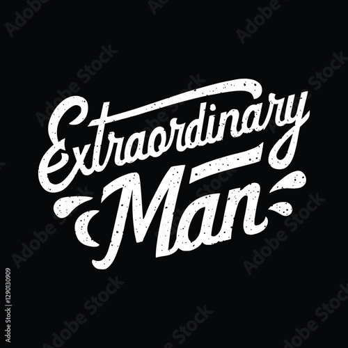 Silhouette Motivational Typography T-Shirt Design for Inspirational Wear