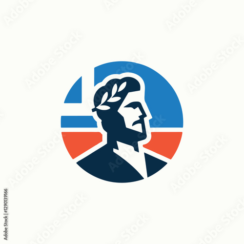 Free Download Greek man logo - GFXLoad