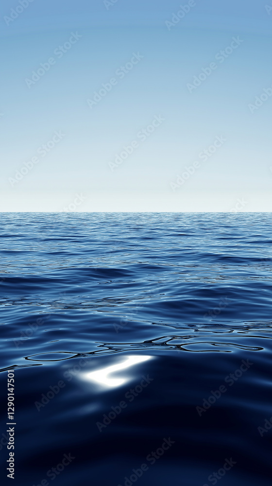 Fototapeta premium blue water surface