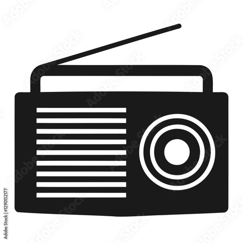 old retro radio