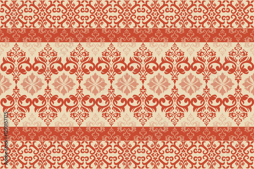 Luxury Damask Pattern – Elegant Ornate Design for High-End Interiors and Fashion Indulge in timeless sophistication with this exquisite damask pattern, meticulously crafted