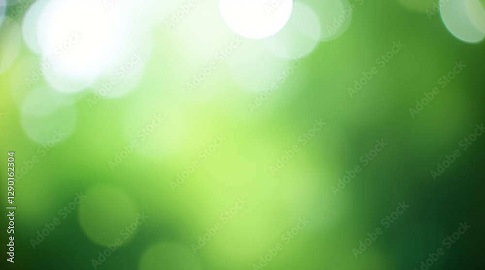 Dreamy verdant background featuring soft bokeh and gentle luminosity Dreamy verdant background featuring soft bokeh and gentle luminosity