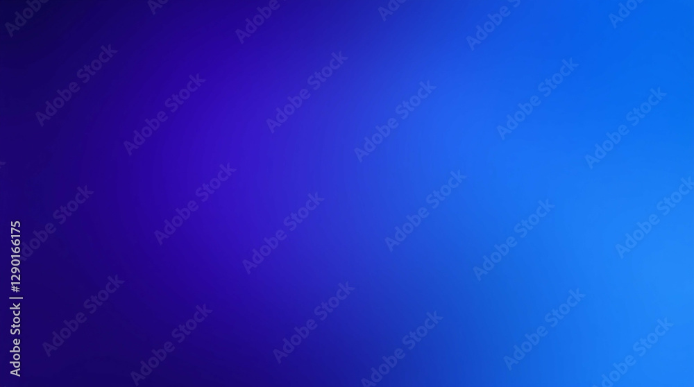 Obraz premium Elegant gradient background with vibrant blues and seamless transition