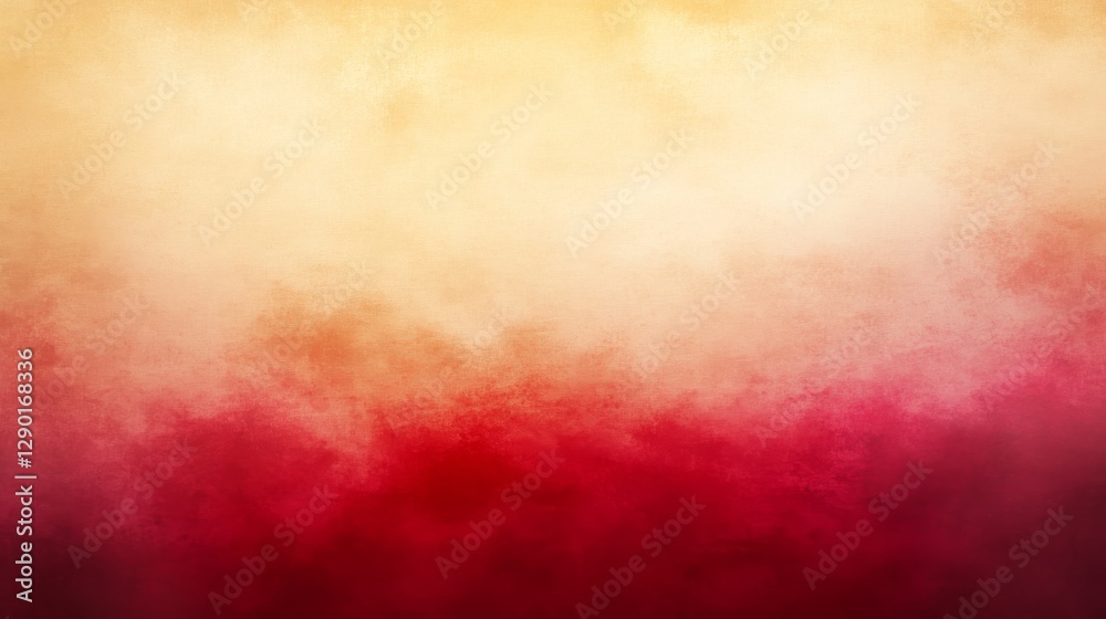 A digitally painted texture showcases a seamless gradient from deep red to golden yellow, enriched with brushstroke details for artistic flair A digitally painted texture showcases a seamless gradient from deep red to golden yellow, enriched with brushstroke details for artistic flair