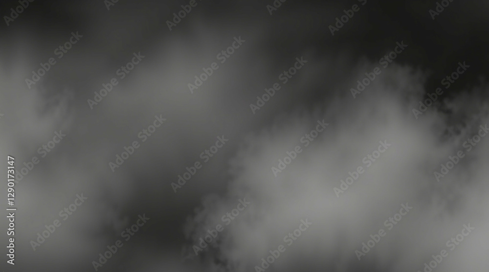 Fototapeta premium Ethereal gradient fog texture with smooth transition for dreamy backgrounds