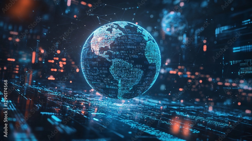 Global Network Digital Earth and Data Streams