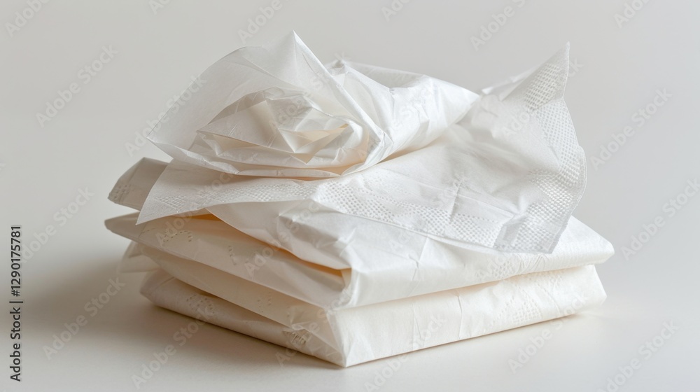 Tissues: Soft and gentle paper products used for wiping the face, nose, or hands, ideal for personal hygiene and especially helpful during cold weather.
Tissues: Soft and gentle paper products used for wiping the face, nose, or hands, ideal for personal hygiene and especially helpful during cold weather.