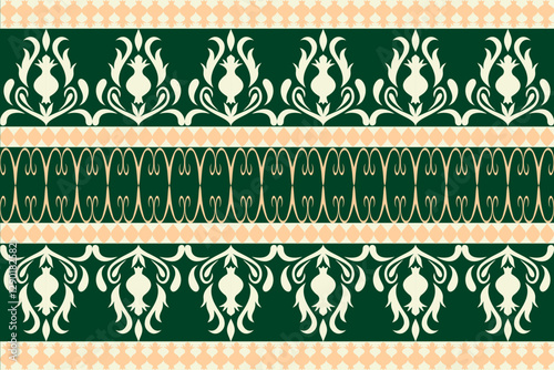 Luxury Damask Pattern – Elegant Ornate Design for High-End Interiors and Fashion Indulge in timeless sophistication with this exquisite damask pattern, meticulously crafted