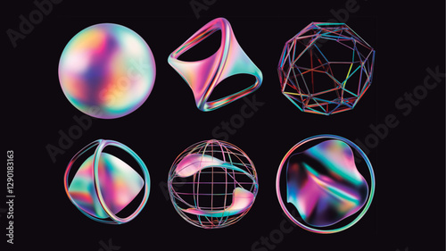Adobe Illustrator Artwork holographic