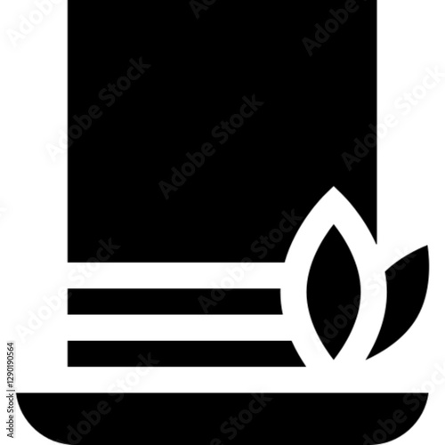 Top hat icon in flat vector style, representing classic fashion, formality, or stage performance. Clean and elegant design, ideal for themes such as vintage style, gentleman fashion, magic shows, cost