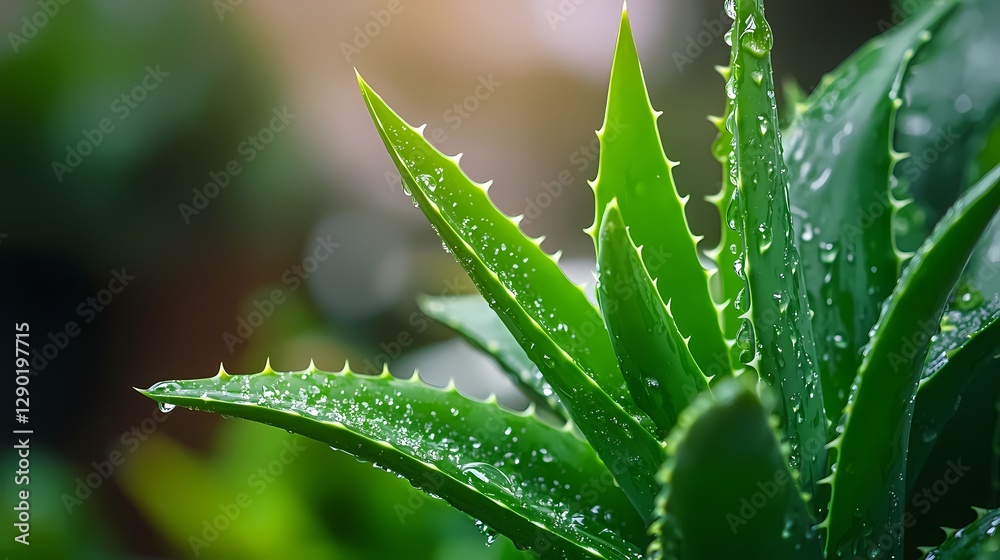 Close-up of Aloe Vera Extract Being Applied to Skin for Natural Burn Relief and Soothing Skincare Treatment. Aloe Vera Plant Leaves and Botanical Ingredients for Healing and Hydrating Effects. Close-up of Aloe Vera Extract Being Applied to Skin for Natural Burn Relief and Soothing Skincare Treatment. Aloe Vera Plant Leaves and Botanical Ingredients for Healing and Hydrating Effects.