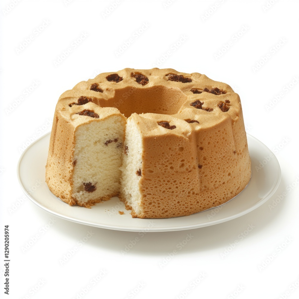 Homemade chiffon or sponge cake Homemade chiffon or sponge cake