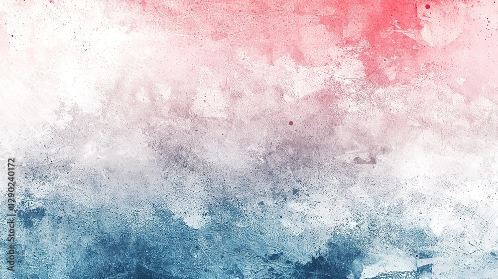 Fototapeta premium Abstract Blue Red Grunge Texture