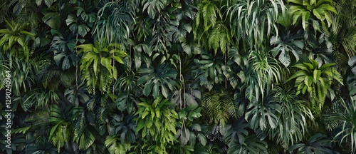 green leaves background