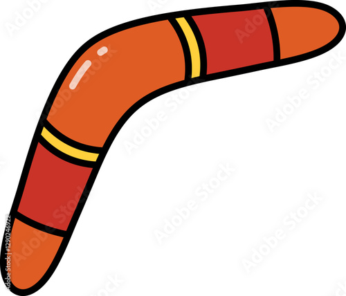 Boomerang line icon