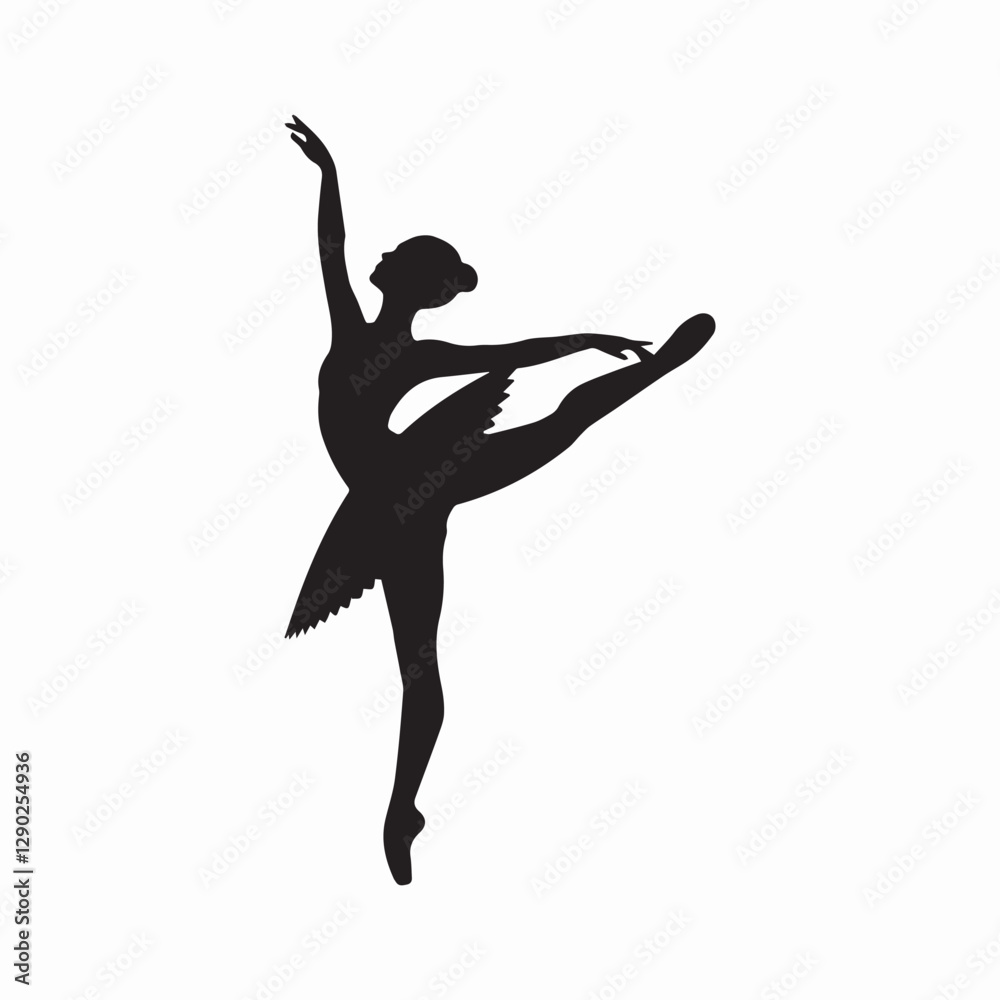 ballet dancer silhouette ballet dancer silhouette