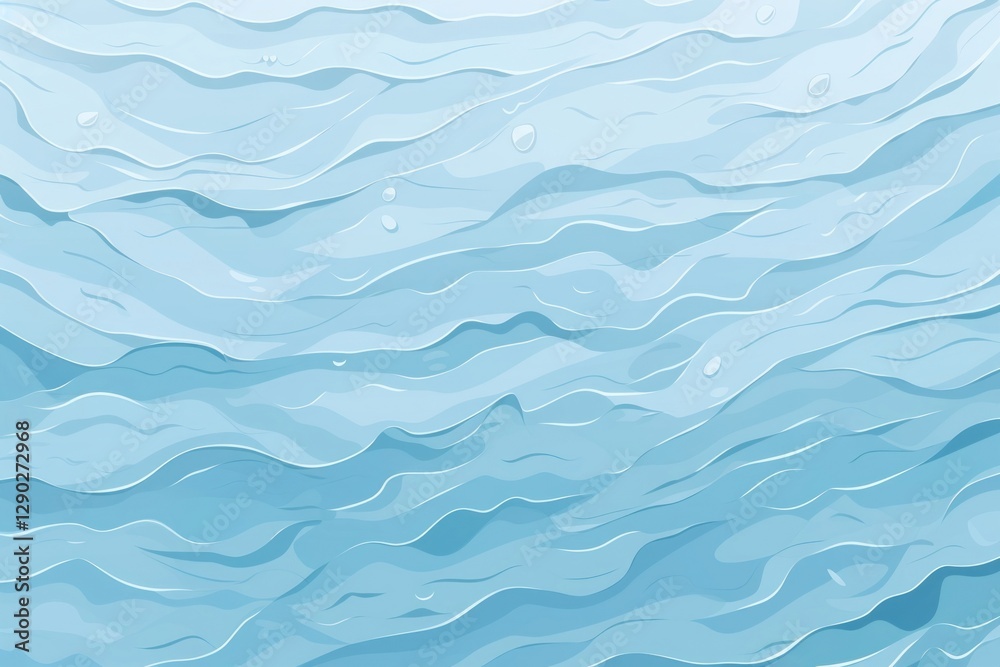 Obraz premium Water texture backgrounds turquoise nature.