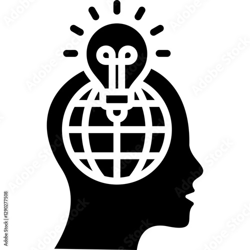 Global Thinking Icon